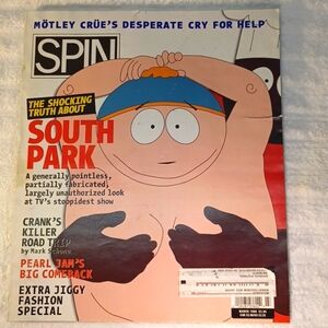 Vintage SPIN Magazine. March 1998 Edition.